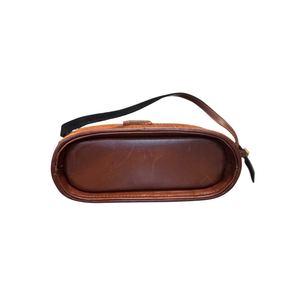 New Zafiro Argentina Brown Pebbled Leather Crossbody Bag Adjustable Strap - Picture 6 of 8